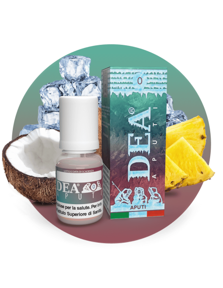 Aputi I Freschissimi Liquido pronto 10ml Cocco Ananas e Ghiaccio - DEA Flavor
