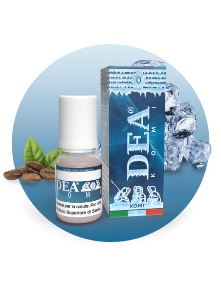 Komi I Freschissimi Liquido pronto 10ml Caffè e Ghiaccio - DEA Flavor