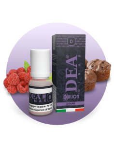 Dinar Billion Liquido pronto 10ml Cioccolato al Latte e Lamponi - DEA