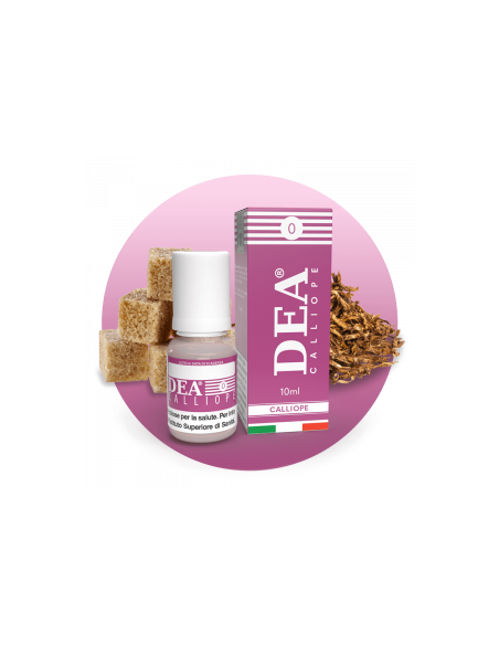 Calliope Liquido pronto 10ml Tabacco Biondo e Zucchero - DEA Flavor