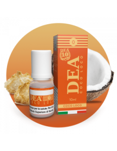 Coco Loco Liquido pronto 10ml Biscotto al Cocco - DEA Flavor