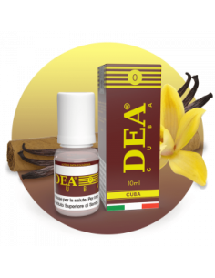 Cuba Liquido pronto 10ml Sigaro Cubano e Vaniglia - DEA Flavor