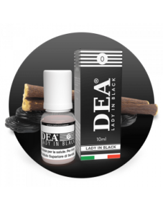Lady In Black Liquido pronto 10ml Liquirizia - DEA Flavor