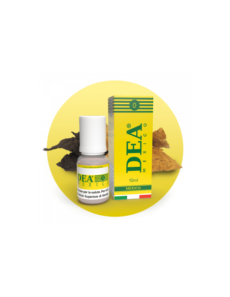 Mexico Liquido pronto 10ml Tabacco Latakia Virginia e Latte - DEA Flavor