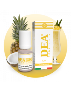 Toda Loca Liquido pronto 10ml Ananas Rum e Cocco - DEA Flavor
