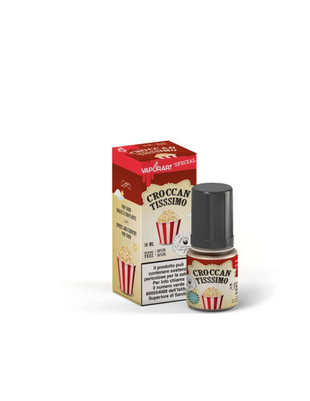 Croccantissimo Liquido pronto 10ml Pop-Corn e Burro - VaporArt
