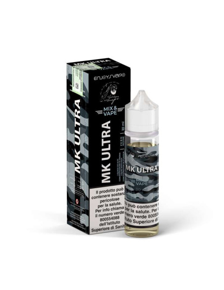 MK Ultra Mix&Vape Santone - 0mg - 30ml Tabacco Latakia - Vaporart
