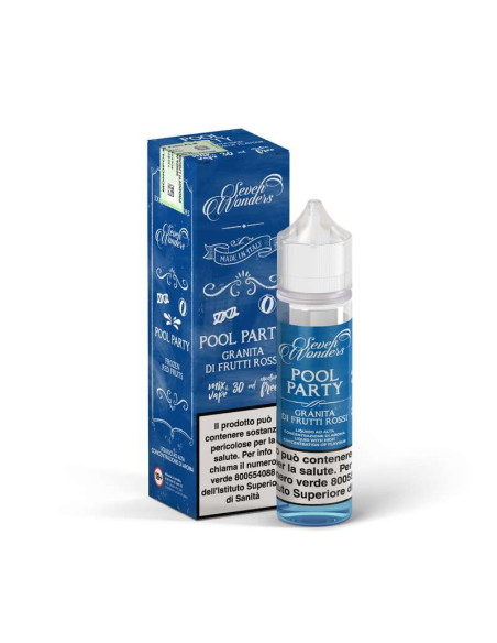Pool Party Mix&Vape Seven wonders - 0mg - 30ml Frutti Rossi Ice - Vaporart