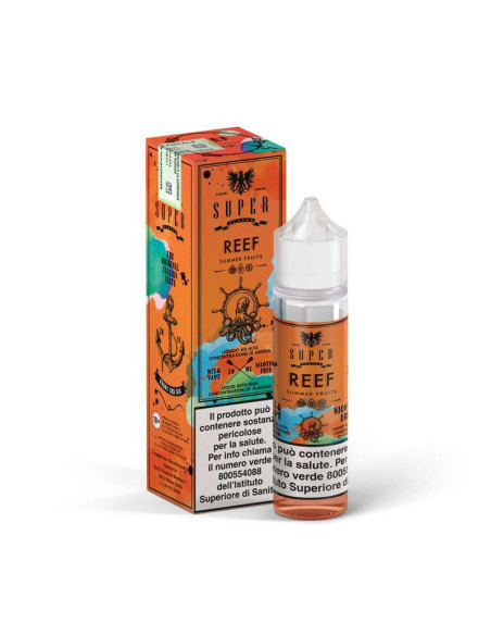 Reef Mix&Vape Super Flavor - 0mg - 30ml Pesca Mango e Frutti Esotici - Vaporart