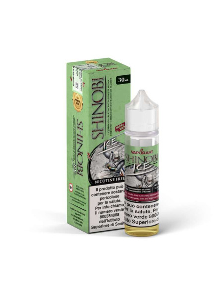 Shinobi Ice Mix&Vape - 0mg - 30ml Papaya Fico d' India Lime Zucchero e Menta - Vaporart