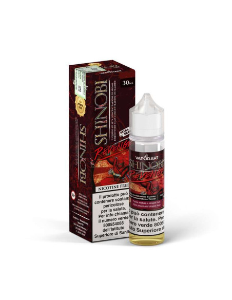 Shinobi Revenge Mix&Vape 30 ml - 0mg - 30ml Pesca Frutto del Drago e Zucchero - Vaporart