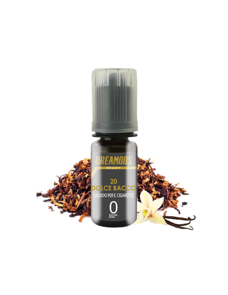 Dolce Bacco No20 Liquido Pronto 10ml Tabacco e Vaniglia - Dreamods