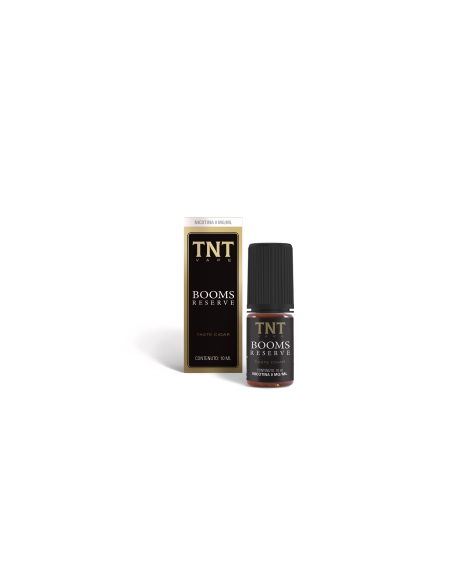Booms Reserve Liquido pronto 10ml Tabacco da Sigaro - TNT Vape