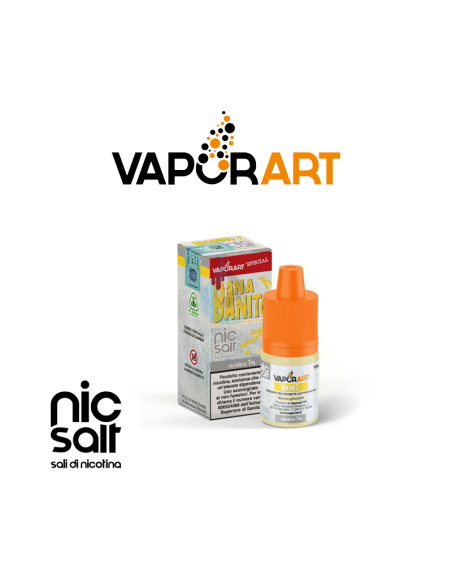 Bananito Sali di Nicotina 10ml - Vaporart