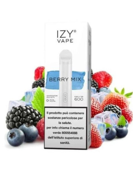 Vape Pen Usa e Getta BERRY ICE 20mg - IZY ONE