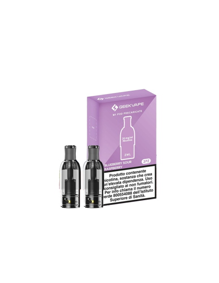 Pod Wenax M1 Blueberry Sour Raspberry 20 mg/ml - 2 pezzi