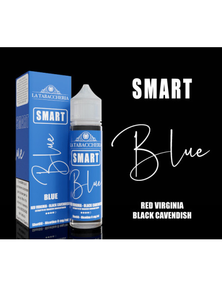 Smart Blue Aroma Shot 20ml 0mg Tabacco Red Virginia e Cavendish - La Tabaccheria (CON TASSELLO)