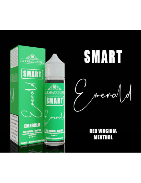 Smart Emerald Aroma Shot 20ml 0mg Tabacco Red Virginia e Mentolo - La Tabaccheria (CON TASSELLO)