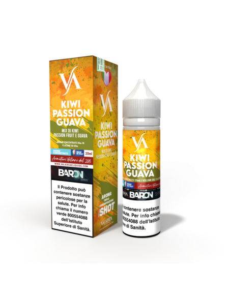 Kiwi Passion Guava Aroma Shot 20ml 0mg - Valkiria (CON TASSELLO)