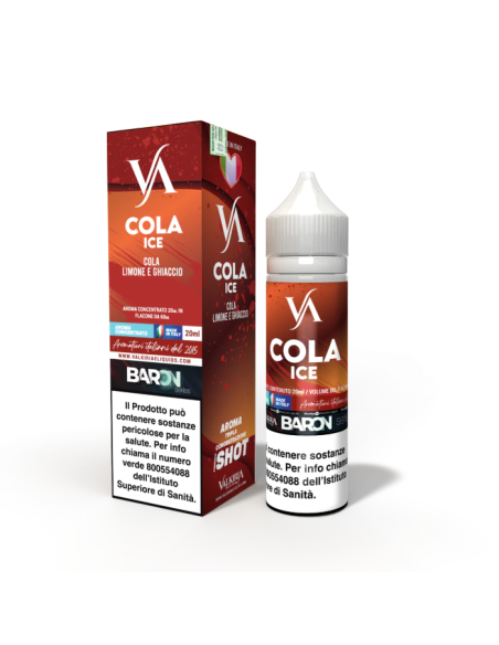Cola Ice Aroma Shot 20ml 0mg Cola e Ghiaccio - Valkiria (CON TASSELLO)