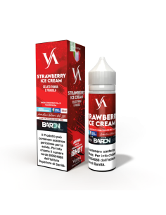 Strawberry Ice Cream Aroma Shot 20ml 0mg Gelato Fragola Panna e Ghiaccio - Valkiria (CON TASSELLO)