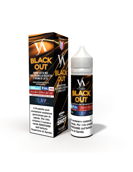 Blackout Remastered Edition Aroma Shot 20ml 0mg Panna Cotta al Caramello - Valkiria (CON TASSELLO)