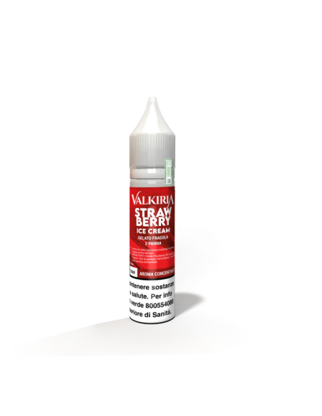 Strawberry Ice Cream Mini Shot Aroma 10+10 Gelato alla Fragola - Valkiria (CON TASSELLO)