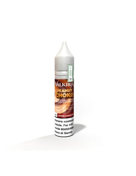 Peanut Choko Mini Shot Aroma 10+10 Cioccolato alle Arachidi Nocciola e Caramello - Valkiria (CON TASSELLO)