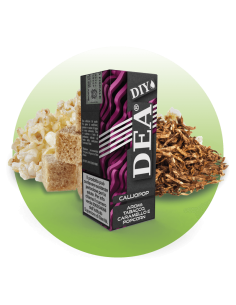 CallioPOP DIY Aroma Concentrato 10ml Tabacco Biondo Pop Corn e Zucchero - DEA (CON TASSELLO)