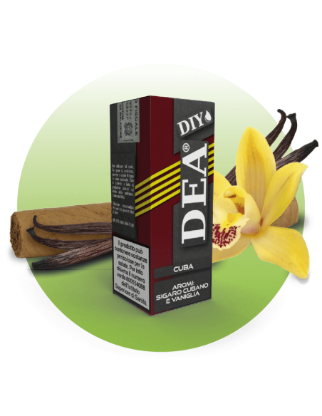27 Cuba DIY Aroma Concentrato 10ml Sigaro e Vaniglia - DEA (CON TASSELLO)