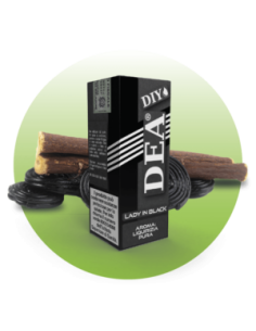 12 Lady in Black DIY Aroma Concentrato 10ml Liquirizia - DEA (CON TASSELLO)