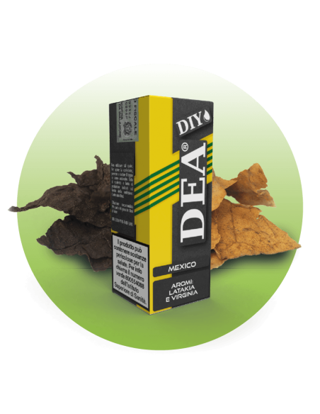 16 Mexico DIY Aroma Concentrato 10ml Tabacco Latakia Virginia e Latte - DEA (CON TASSELLO)