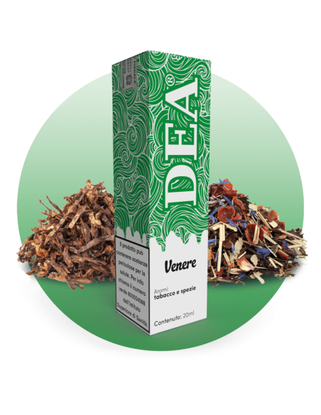 Venere Aroma Shot 20ml Tabacco - Dea Flavor (CON TASSELLO)