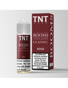 Booms Classic Aroma Shot 20ml 0mg Tabacco da Sigaro e Vaniglia - TnT Vape (CON TASSELLO)