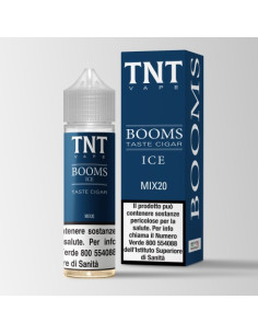 Booms Ice Aroma Shot 20ml 0mg Tabacco da Sigaro e Vaniglia - TnT Vape (CON TASSELLO)