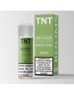 Booms Pistacchio Aroma Shot 20ml 0mg Booms Classic con Pistacchio - TnT Vape (CON TASSELLO)