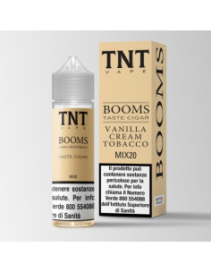 Booms Vanilla Cream Tobacco Aroma Shot 20ml 0mg - TnT Vape (CON TASSELLO)