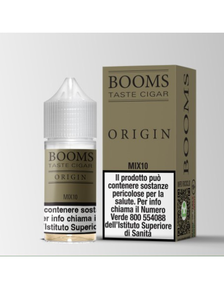 Booms Origin Mini Shot Aroma 10+10 Booms e Distillati Pregiati - TNT Vape (CON TASSELLO)