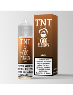 Goo Plosion Aroma Shot 20ml 0mg Tabacco Tuscan Caffè Vaniglia e Biscotto - TNT Vape (CON TASSELLO)