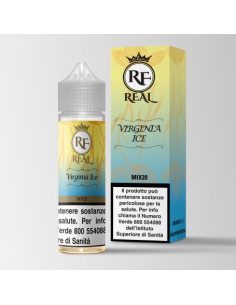 Real Virginia Ice Aroma Shot 20ml 0mg Tabacco Virginia Cioccolato Bianco e Ghiaccio - TNT Vape (CON TASSELLO)
