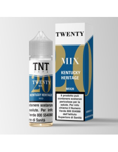 Twenty Mix Kentucky Heritage Aroma Shot 20ml 0mg Tabacco Kentucky Italiano Virginia Rosso Americano - TNT Vape (CON TASSELLO)