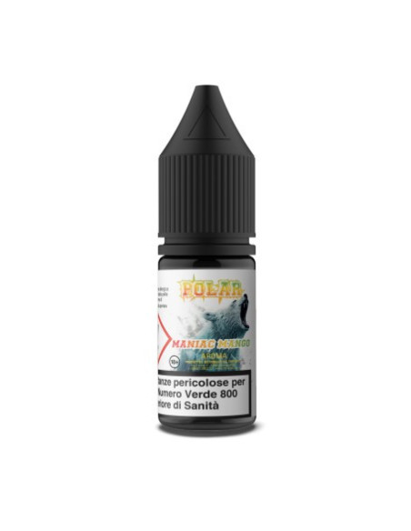 Polar Maniac Mango Aroma Concentrato 10ml 0mg Mango Melograno Dragon Fruit e Ghiaccio - TNT (CON TASSELLO)