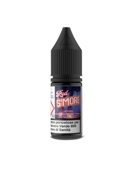 Red S'More aroma 10ml 0mg Biscotto Graham Marshmallow e Composta di Fragole - TNT Vape (CON TASSELLO)