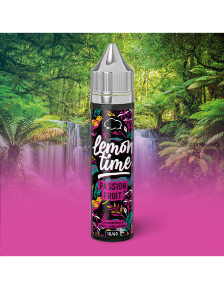 Passion Fruit Lemon Time Aroma shot 10ml 0mg Frutto della Passione Limone e Ghiaccio - Eliquid France (CON TASSELLO)