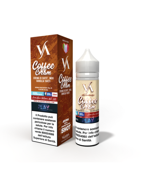 Coffee Cream Shot Aroma 20ml Crema Caffè Mou Biscotto e Vaniglia - Valkiria (CON TASSELLO)