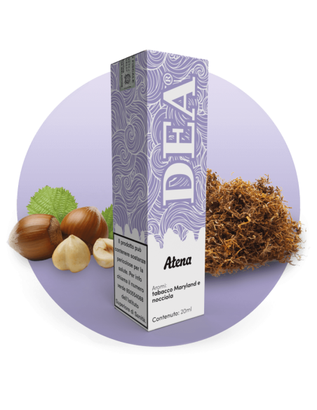 Atena Aroma Shot 20ml Tabacco Maryland e Nocciola - Dea Flavor(CON TASSELLO)