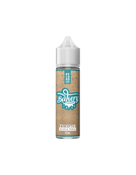 Biscotto Rum & Pera Bakery Drip Aroma Shot 20ml Biscotto rum e pera - Reload Vape (CON TASSELLO)