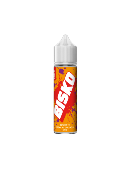 Biscotto Crema al Caramello Bisko Aroma Shot 20ml Biscotto e Crema al Caramello - Reload Vape (CON TASSELLO)
