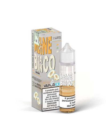 Melone Bianco VAPORICE Mix&Vape 30 ml - 0mg - 30ml Melone e Ghiaccio - Vaporart